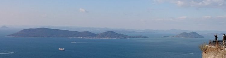 屋島山上からの風景