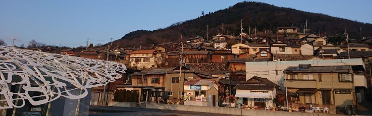 男木島夕日