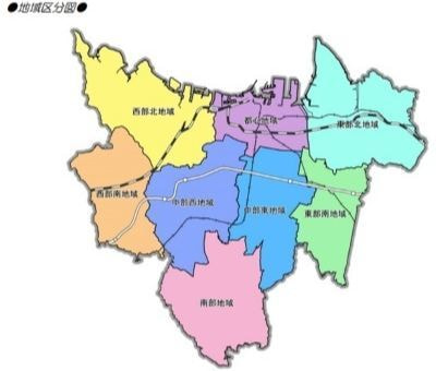 高松市地域区分地図