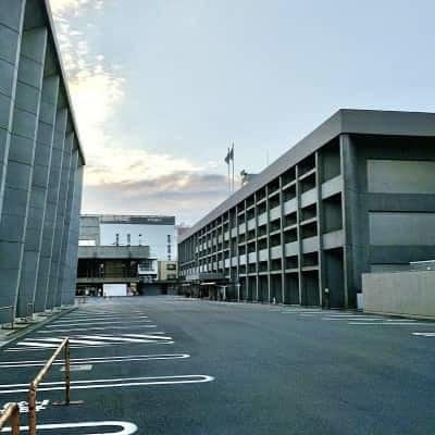 中四国の名建築の一つ建築家丹下健三による今治市庁舎