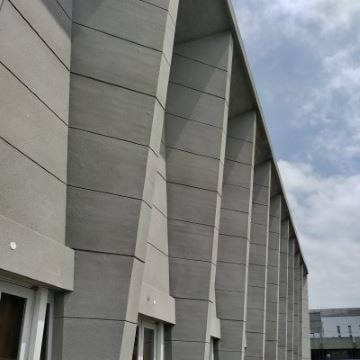 瀬戸内の名建築の一つ建築家丹下健三による今治市公会堂