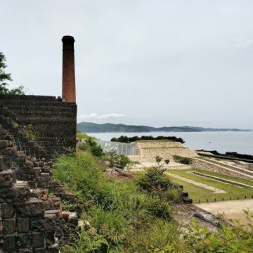瀬戸内の名建築の一つ建築家三分一博志による犬島精錬所美術館