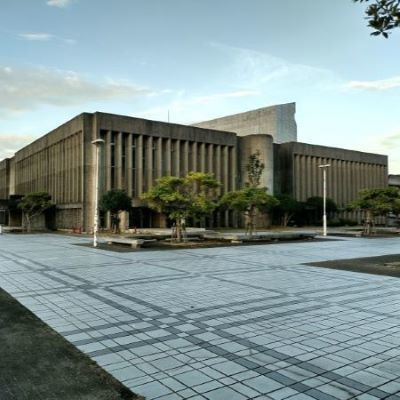 徳島の名建築の一つ鳴門市文化会館