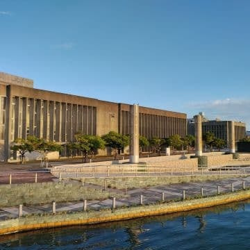 瀬戸内にあるモダニズム建築