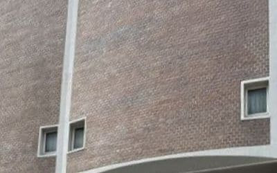 米子市公会堂壁