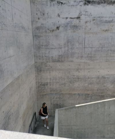 瀬戸内の名建築の一つ建築家安藤忠雄による地中美術館